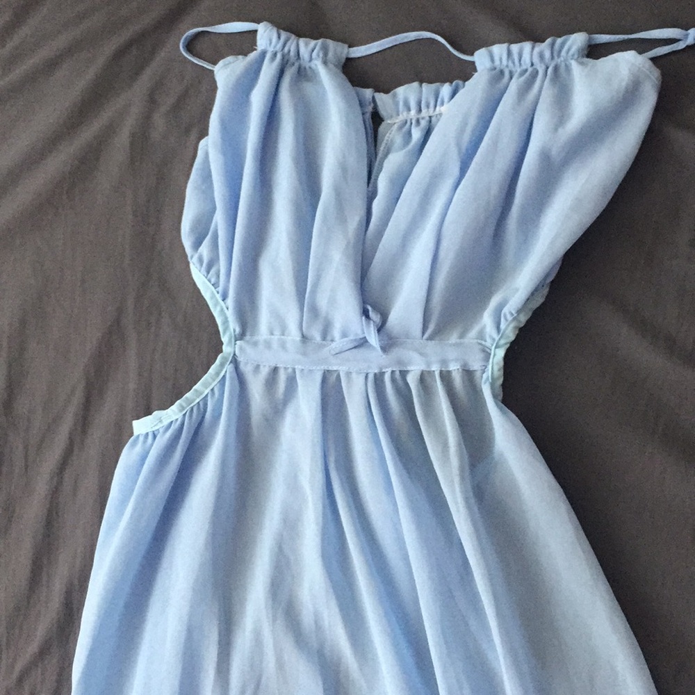 Light blue dress